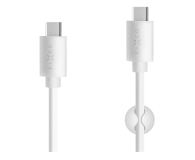 FIXED Kabel USB-C/USB-C 2m biały FIXD-CC2M-WH - 1249133 - zdjęcie 1
